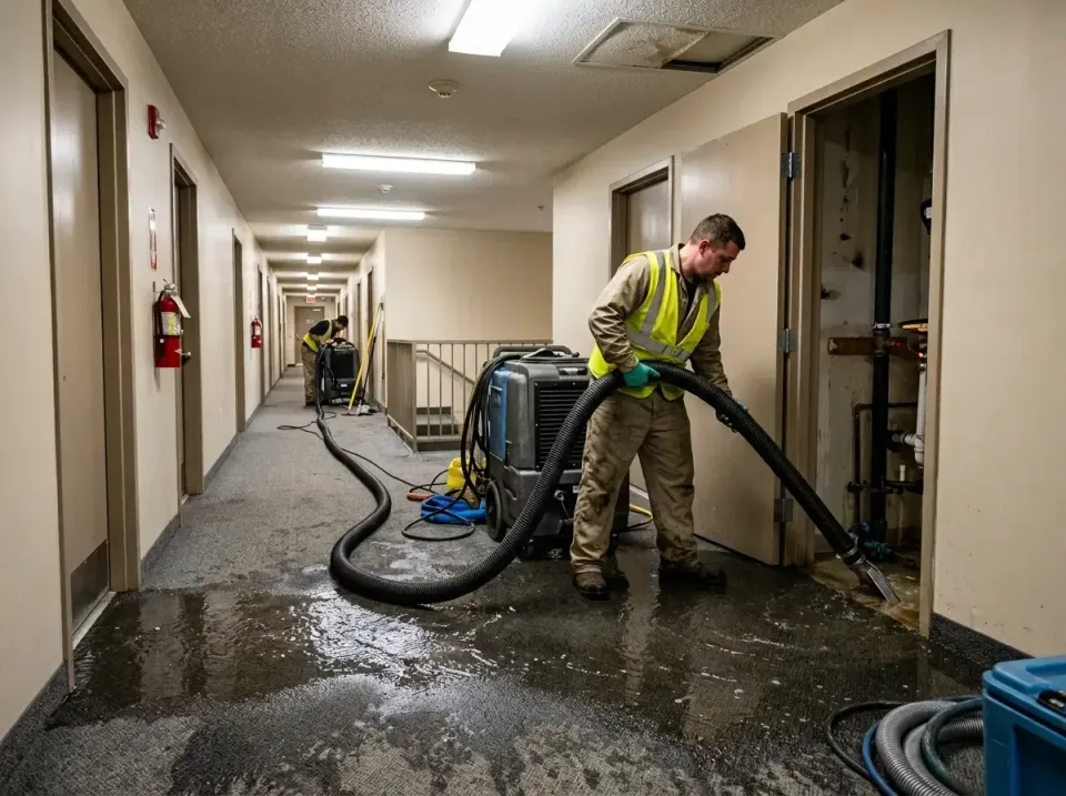 multi-unit-apartment-hallway-f-005 — frequently asked questions, Emergency Burst Pipe Water Extraction & Removal in Larned,…
